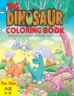Couverture_Big Dinosaur Coloring Book