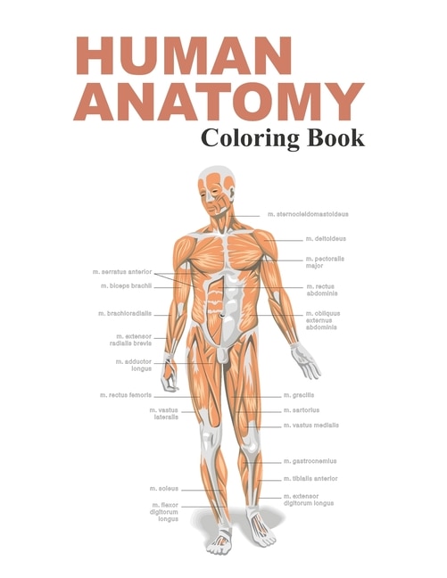 Couverture_Human Anatomy Coloring Book