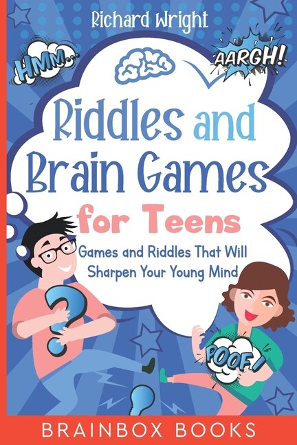 Front cover_Riddles and Brain Games for Teens