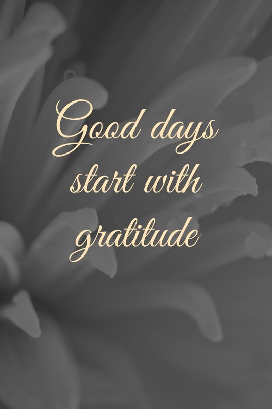 Couverture_Good Days Start With Gratitude