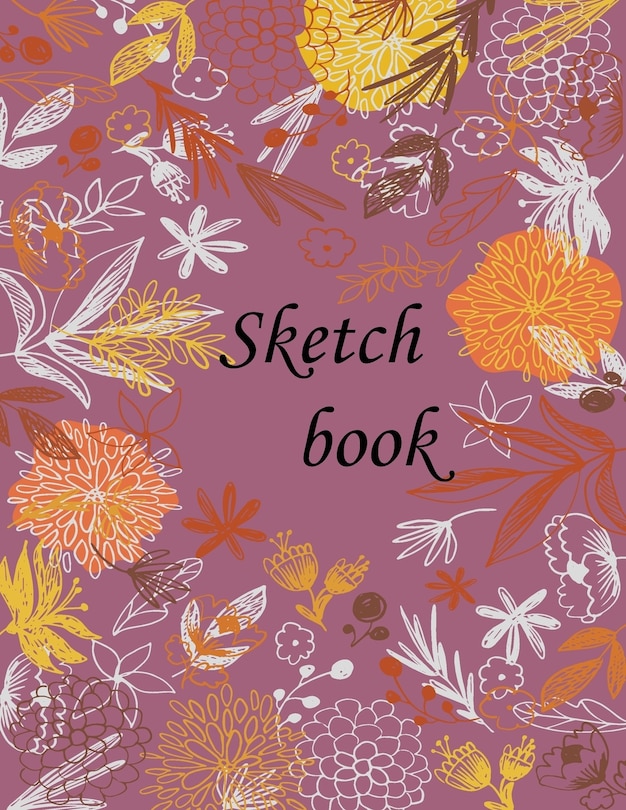 Front cover_drawing notebook for markers Writing Painting Sketching or Doodling 8.5*11