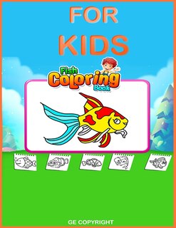 Couverture_Fish Coloring Book for kids