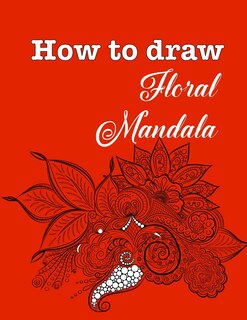 Front cover_How to draw floral mandala