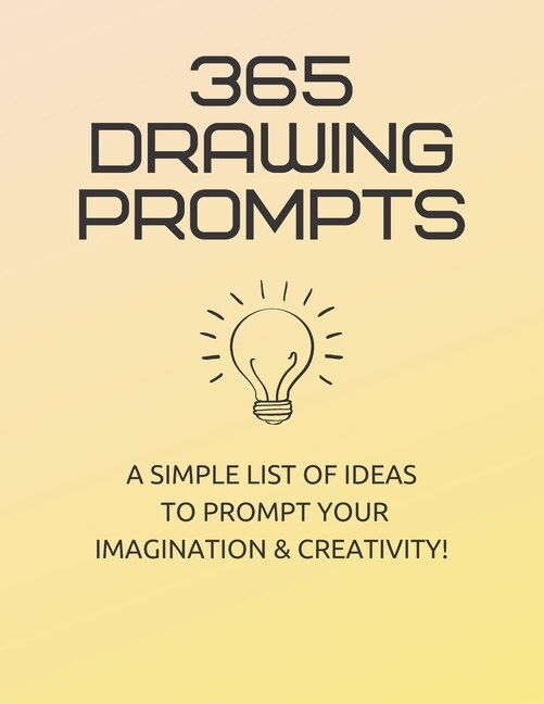 Front cover_365 Drawing Prompts