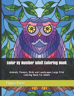 Couverture_Color By Number Adult Coloring Book