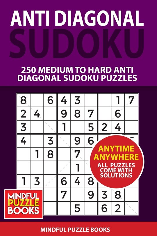 Front cover_Anti Diagonal Sudoku