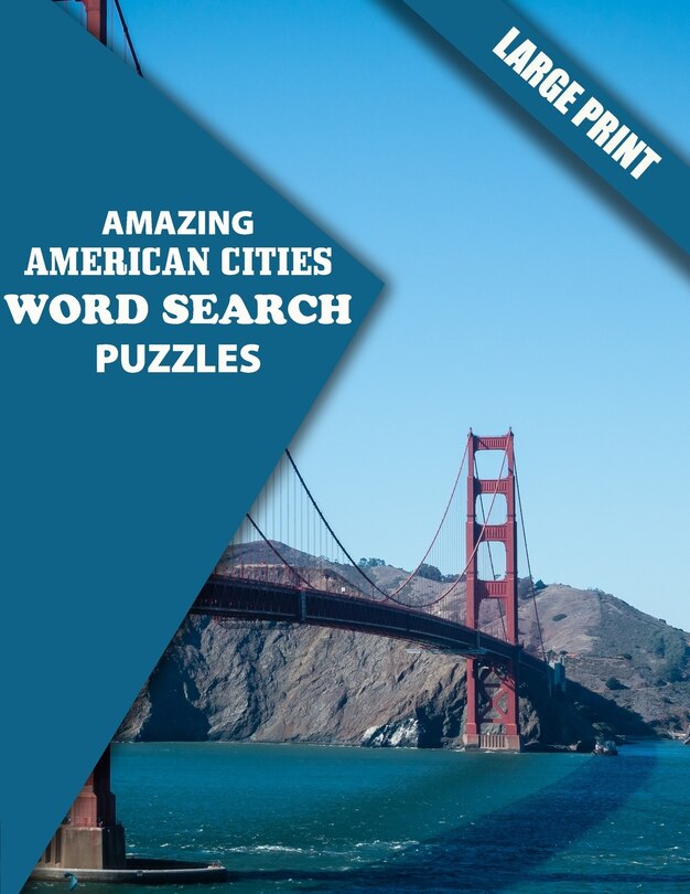Front cover_Amazing American Cities Word Search Puzzles