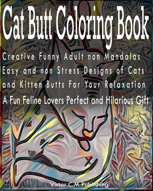 Couverture_Cat Butt Coloring Book