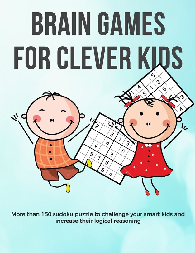 Front cover_Brain Games for Clever Kids