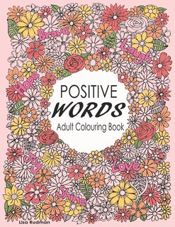 Front cover_Positive Words Adult Colouring Book