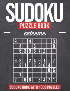 Front cover_Sudoku Puzzle Book Extreme