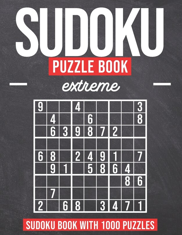 Front cover_Sudoku Puzzle Book Extreme