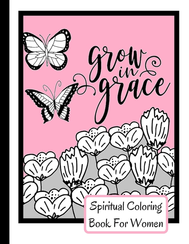 Front cover_Spiritual Coloring Book For Women