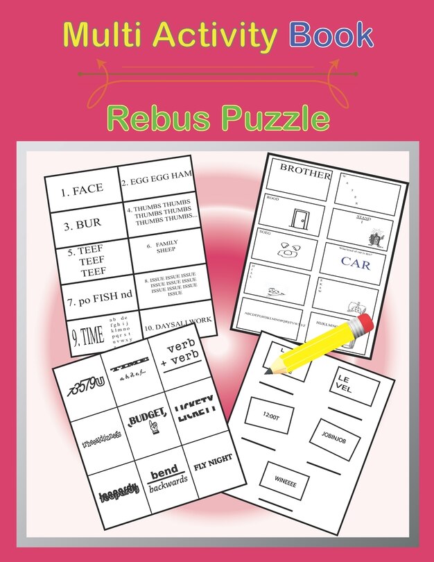 Front cover_Multi Activity Book Rebus Puzzle