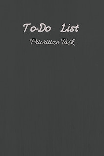 Front cover_To-Do List Prioritize Task