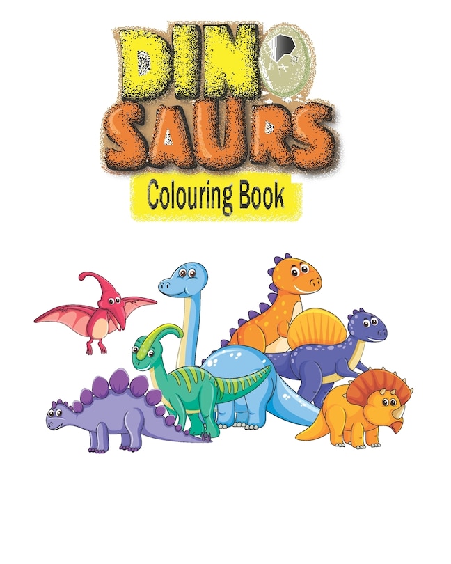 Couverture_Dinosaur Colouring Book