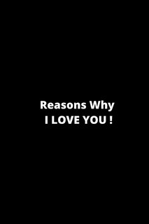 Front cover_Reasons why I love you
