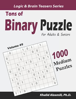 Couverture_Tons of Binary Puzzle for Adults & Seniors