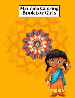 Front cover_Mandala Coloring Book for Girls