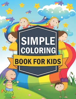 Front cover_Simple coloring book for kids