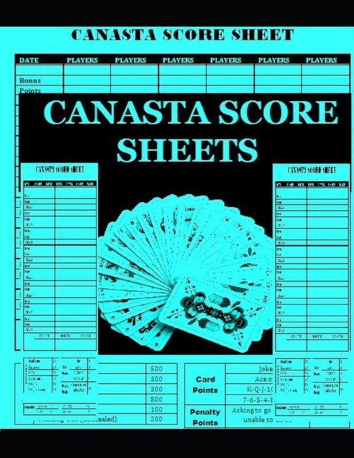 Front cover_Canasta Score Sheets
