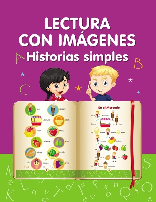 Front cover_Lectura con imágenes. Historias simples.