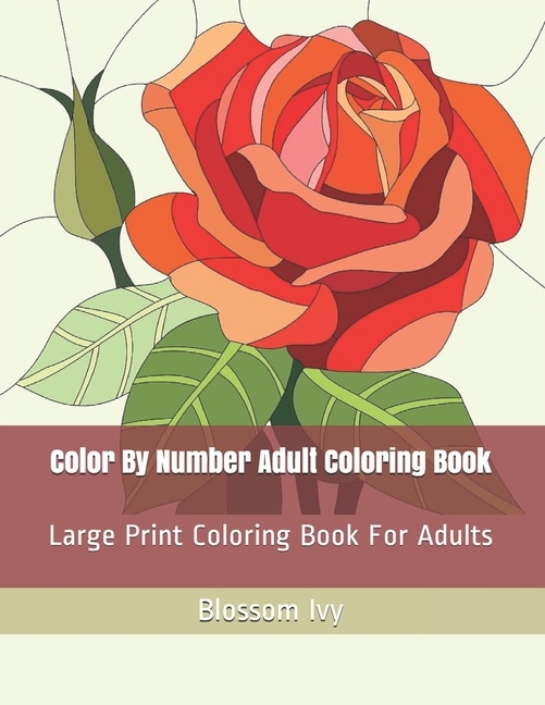 Couverture_Color By Number Adult Coloring Book