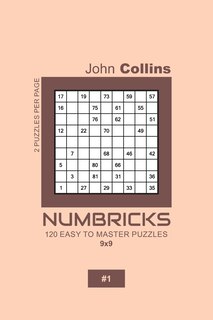 Couverture_Numbricks - 120 Easy To Master Puzzles 9x9 - 1
