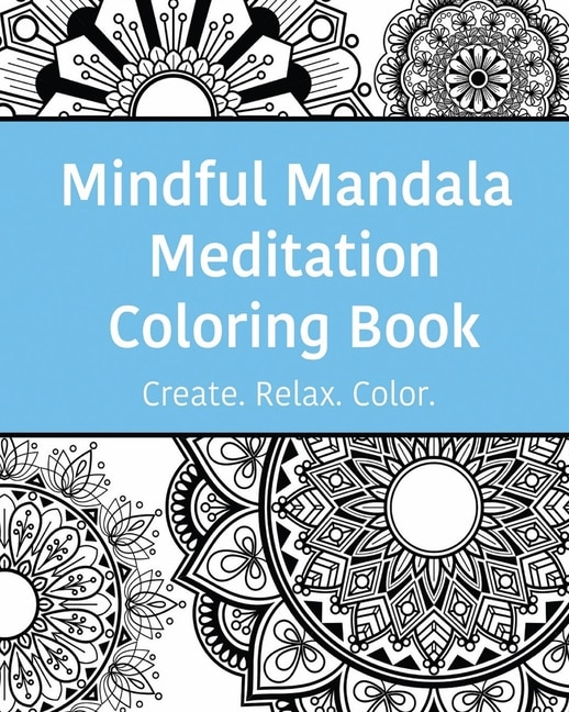 Couverture_Mindful Mandala Meditation Coloring Book