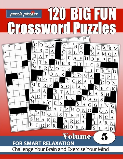 Couverture_Puzzle Pizzazz 120 Big Fun Crossword Puzzles Volume 5