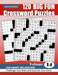 Couverture_Puzzle Pizzazz 120 Big Fun Crossword Puzzles Volume 14
