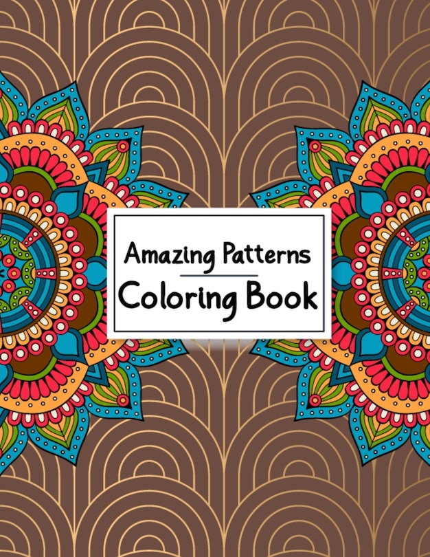 Front cover_Amazing Patterns Coloring Book