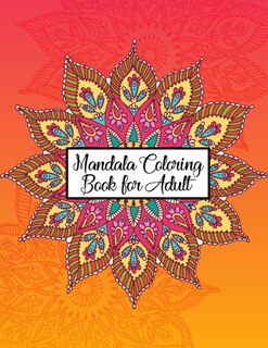Couverture_Mandala Coloring Book for Adult