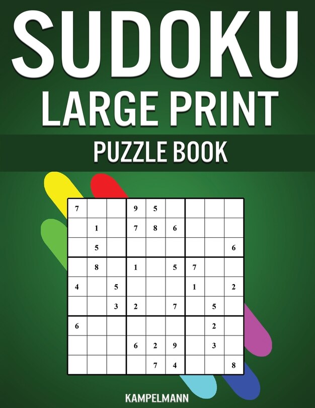 Front cover_Sudoku Large Print Puzzle Book