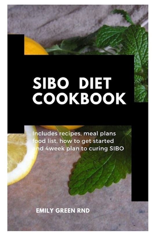 Front cover_Sibo Diet Cookbook