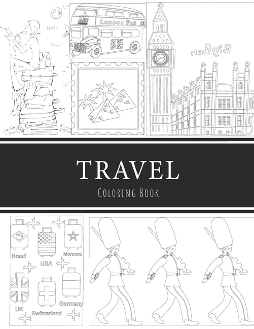 Front cover_Travel Coloring Book
