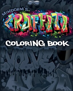 MindGem's GRAFFITI Coloring Book