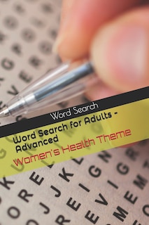 Front cover_Word Search for Adults - Advanced