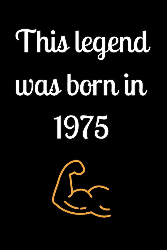 Front cover_This legend was born in 1975