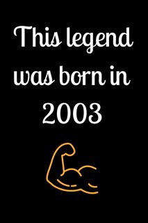 Couverture_This legend was born in 2003