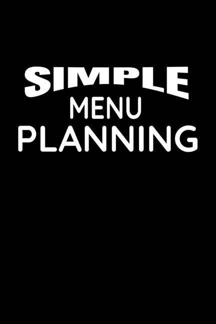 Front cover_Simple Menu Planning