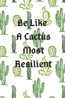 Front cover_Cactus Related Gifts For Teen Man Women Sister Nurse Kids Girl Or Teens 120 Pages