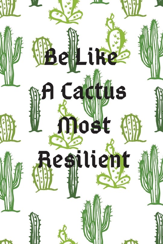 Front cover_Cactus Related Gifts For Teen Man Women Sister Nurse Kids Girl Or Teens 120 Pages