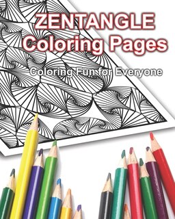 Front cover_Zentangle Coloring Pages