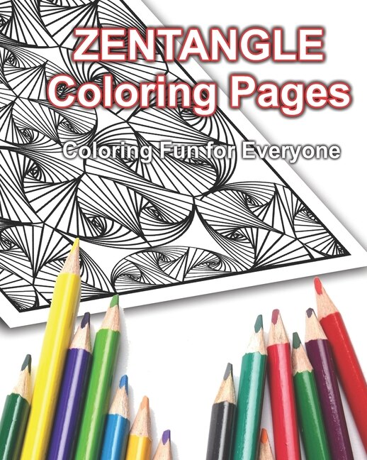 Front cover_Zentangle Coloring Pages