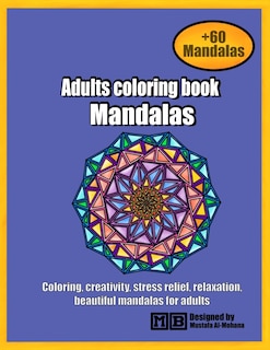 Couverture_Mandalas coloring book for adults