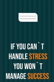 Couverture_if you can`t handle stress you won`t manage success