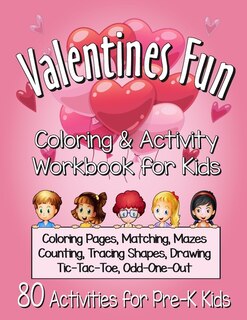 Couverture_Valentines Fun Activity Book for Kids Pre-K