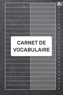 Front cover_Carnet de Vocabulaire