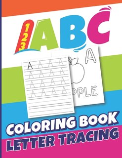 Front cover_123 ABC Coloring Book Letter Tracing